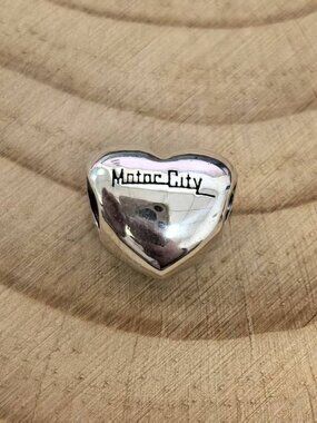 Pandora motac city Exclusive Travel Heart Charm Pendant, S925 Silver Jewelry
